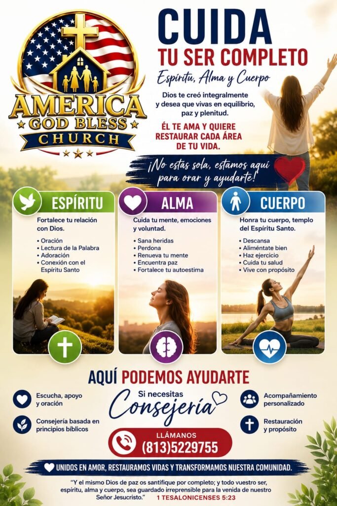 El equilibrio perfecto: Cómo cuidar tu espíritu, alma y cuerpo según la fe